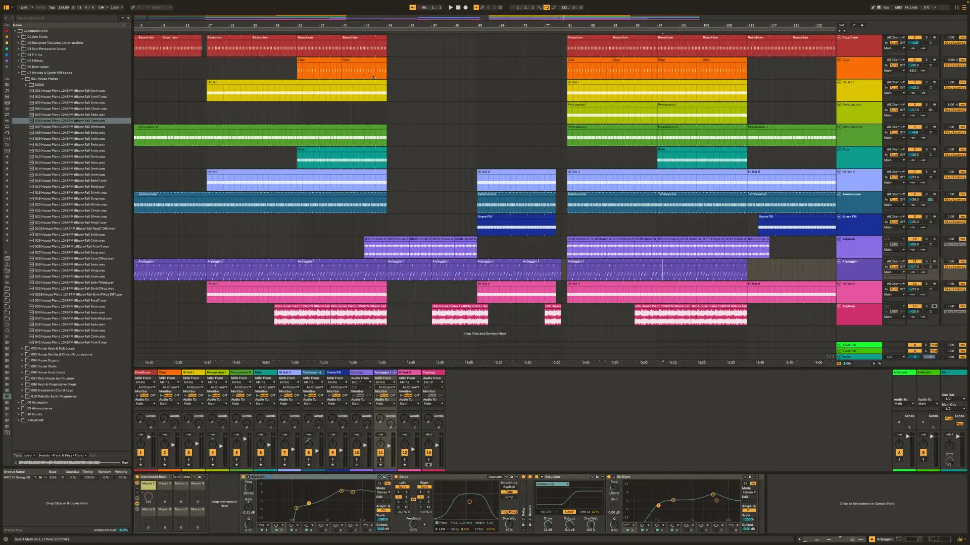 NOIR for Live, a dark theme in Ableton Live 12